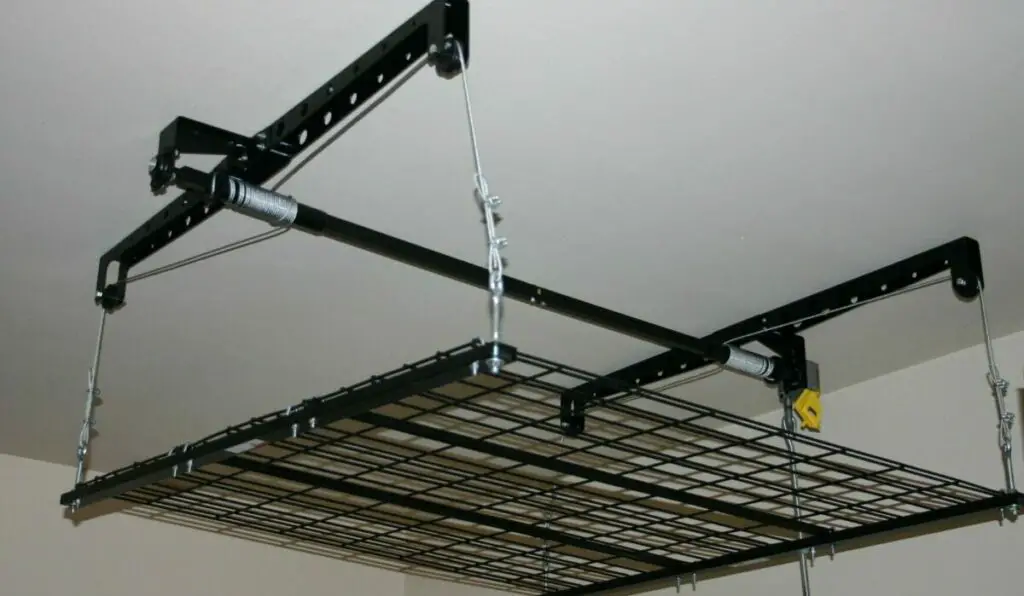 Racor Ceiling Storage Heavy Lift Review, Diy Overhead Garage Storage Lift