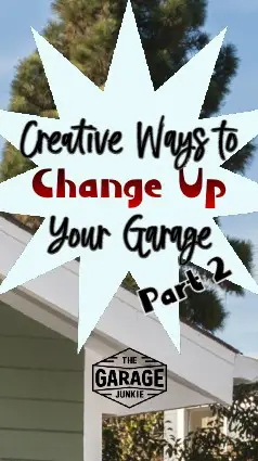 Creative Ways to Change Up Your Garage Part 2 - In need of some fresh ideas for your garage? Welcome to Part 2 of a true Garage Junkie's ideas for a man cave, a hobby room, or a home bar.
